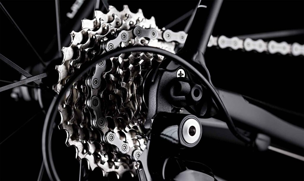 Antriebsstrang mit gewachster Kette